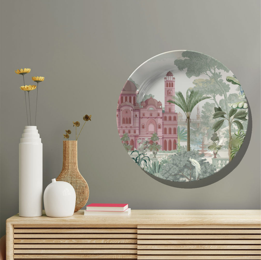 Rajasthan Palace, decorative wall plate