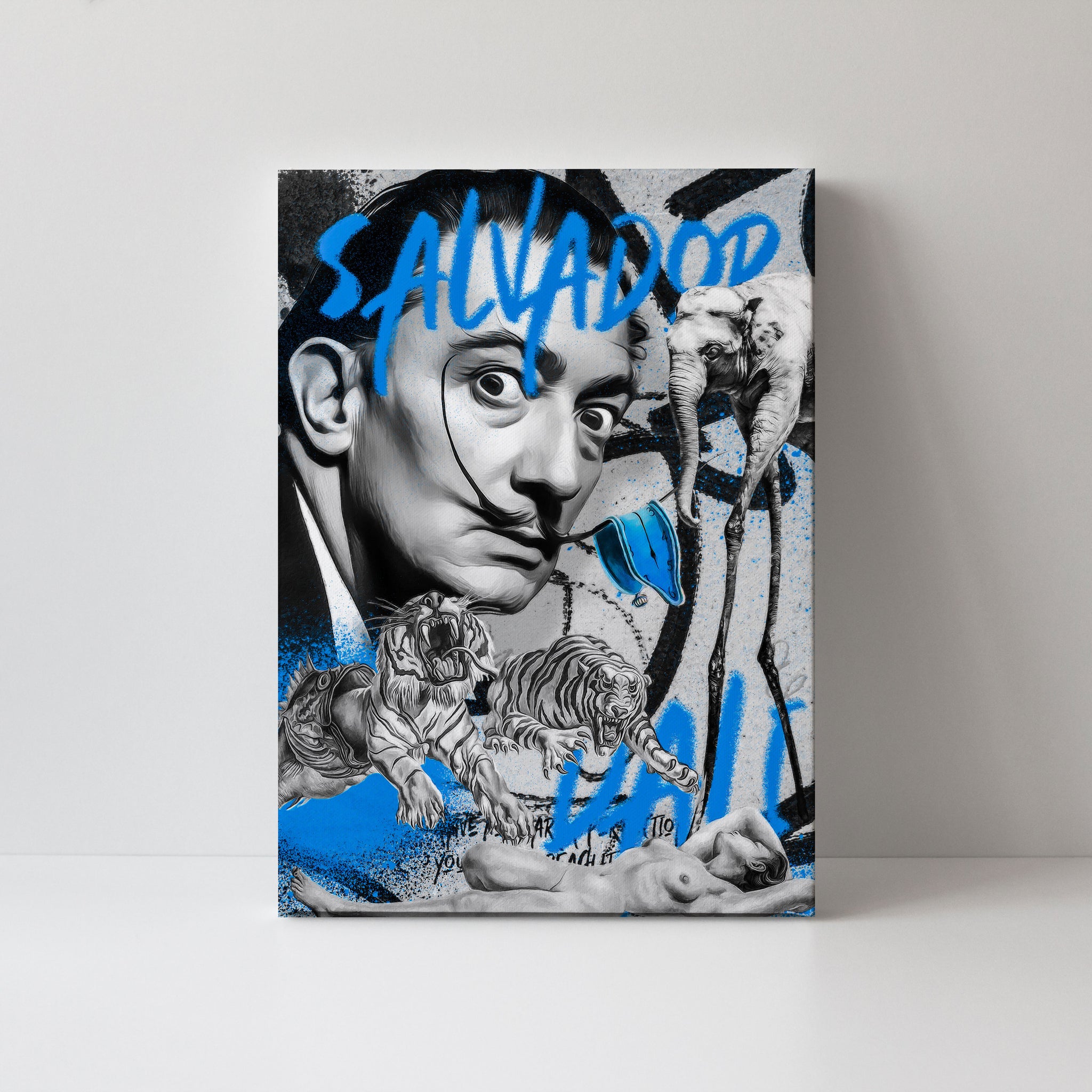 Buy Salvador Dali Self-Portrait, Pop Art Painting & Art Print