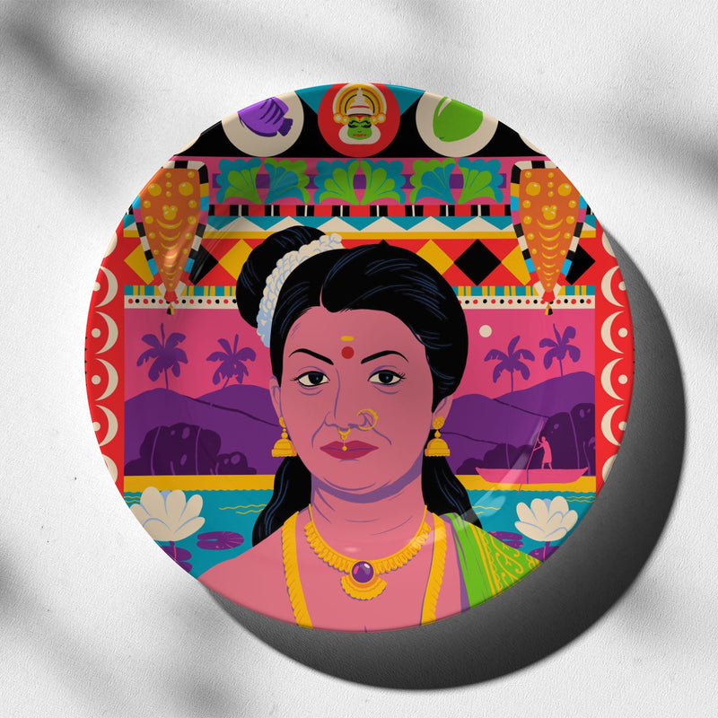 Kerala, Decorative Art Plates