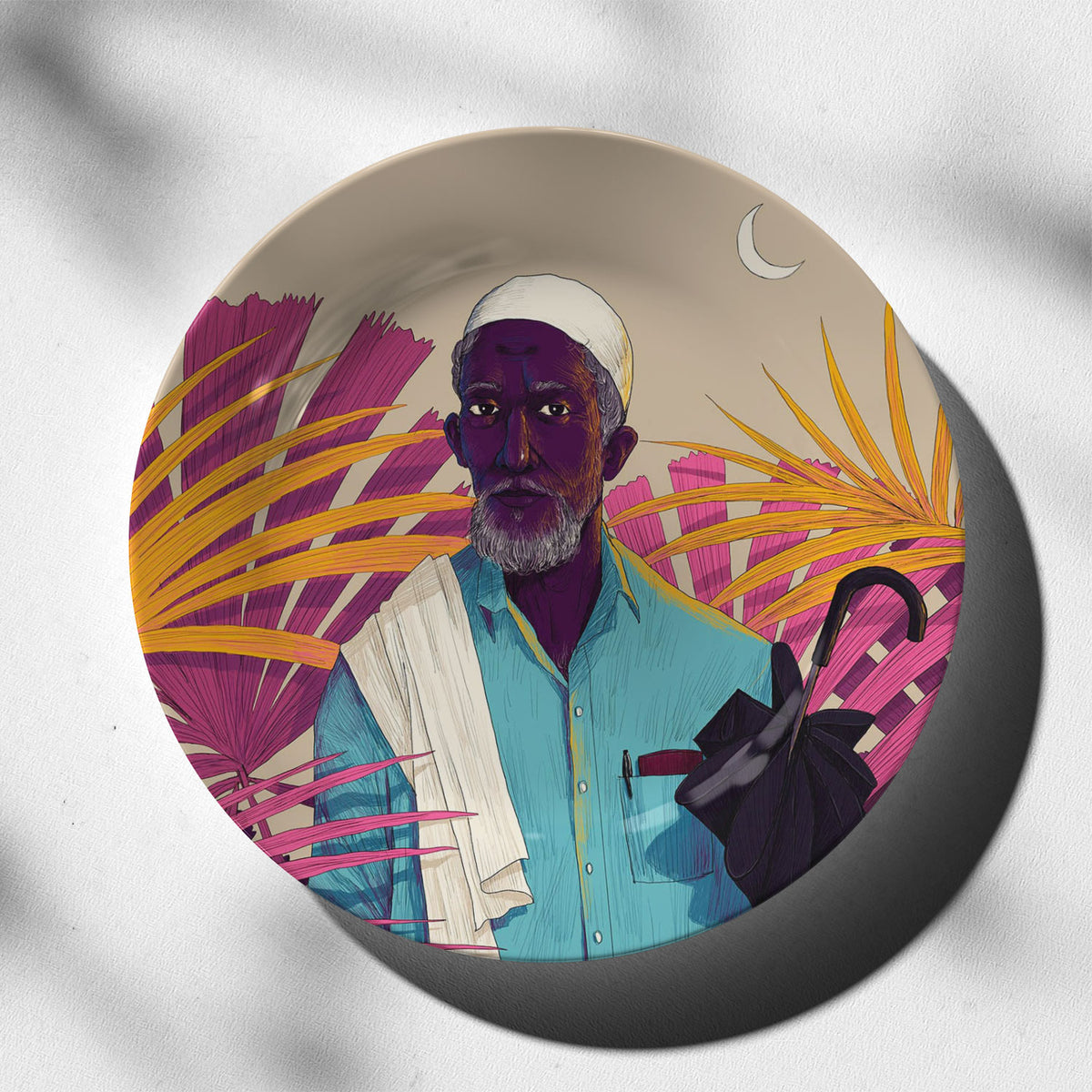 Moosa, Decorative Art Plates