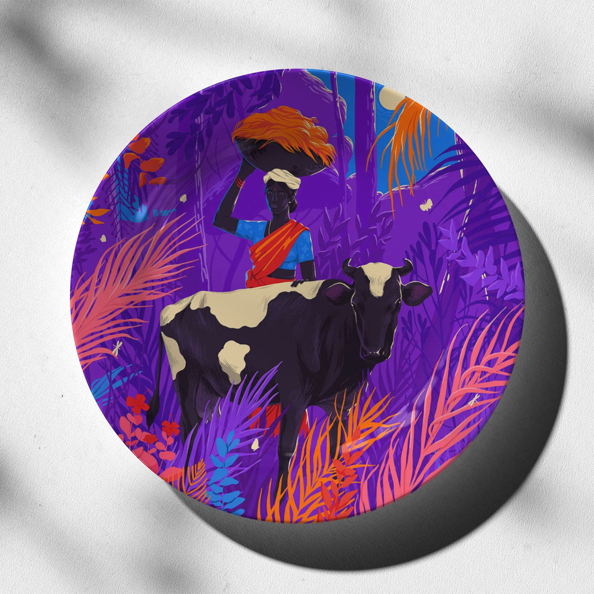 Stand with Farmers, Decorative Art Plates