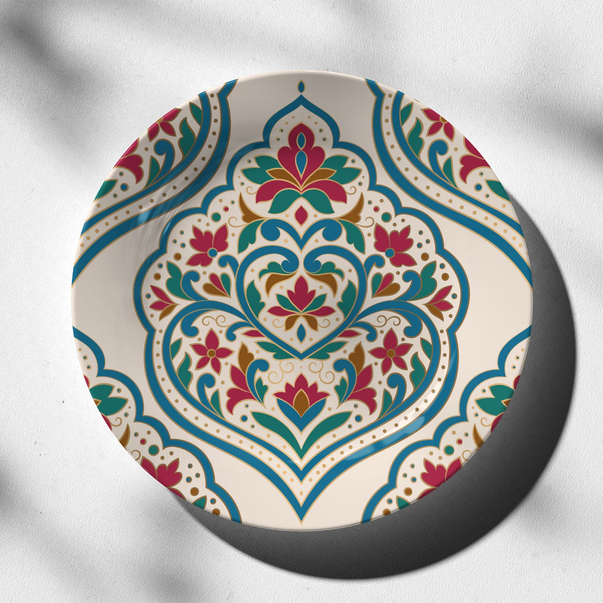 Carnation, Turkish Seamless, Decorative Art Plates