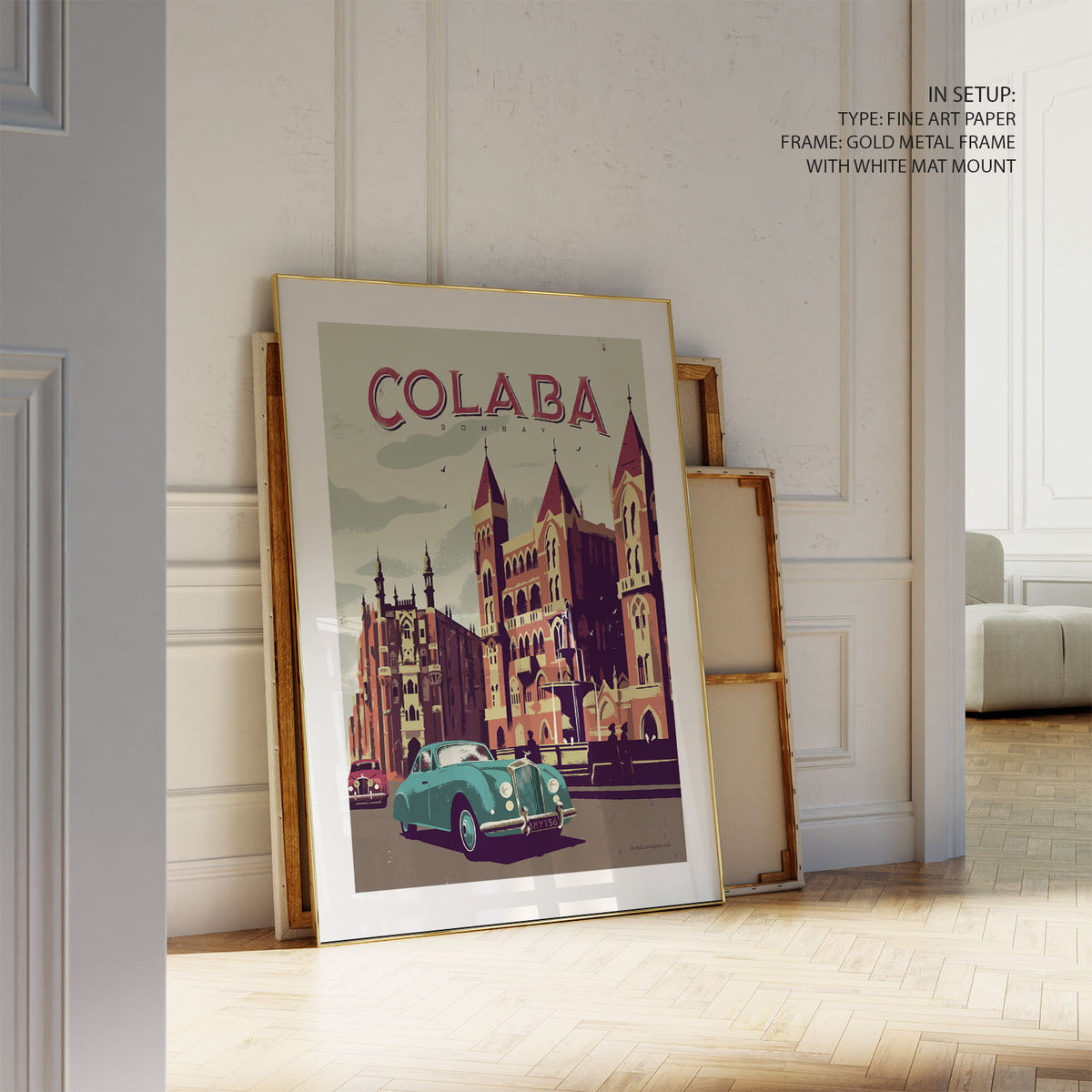 Colaba - Early 20th Century, Bombay Poster, Mumbai Poster