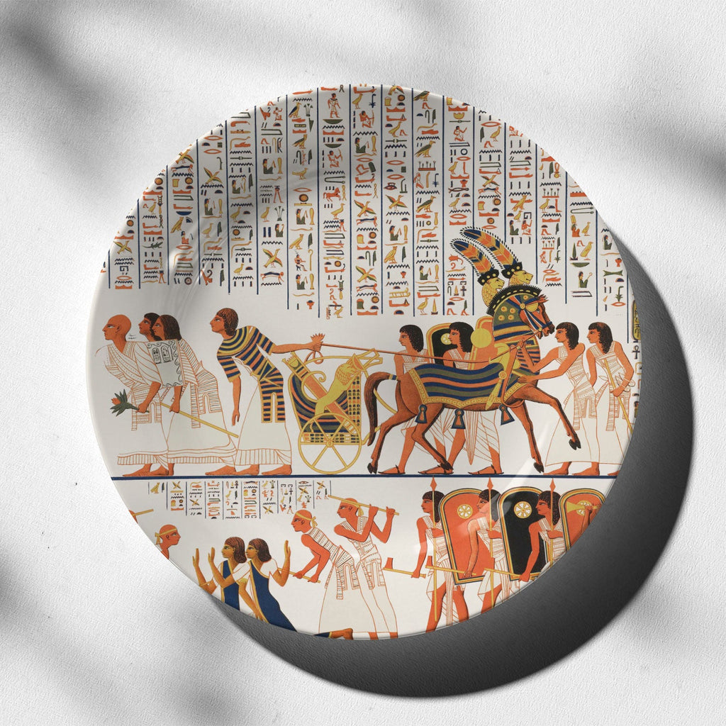 Ancient Egyptian Times I Decorative Wall Plate