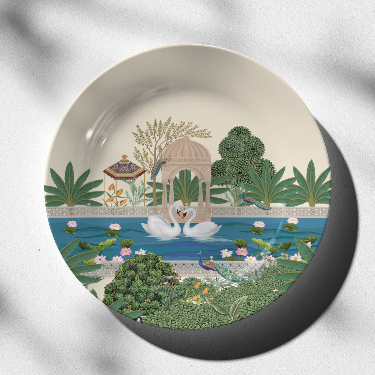 India's Regal Reflections II Decorative Wall Plate
