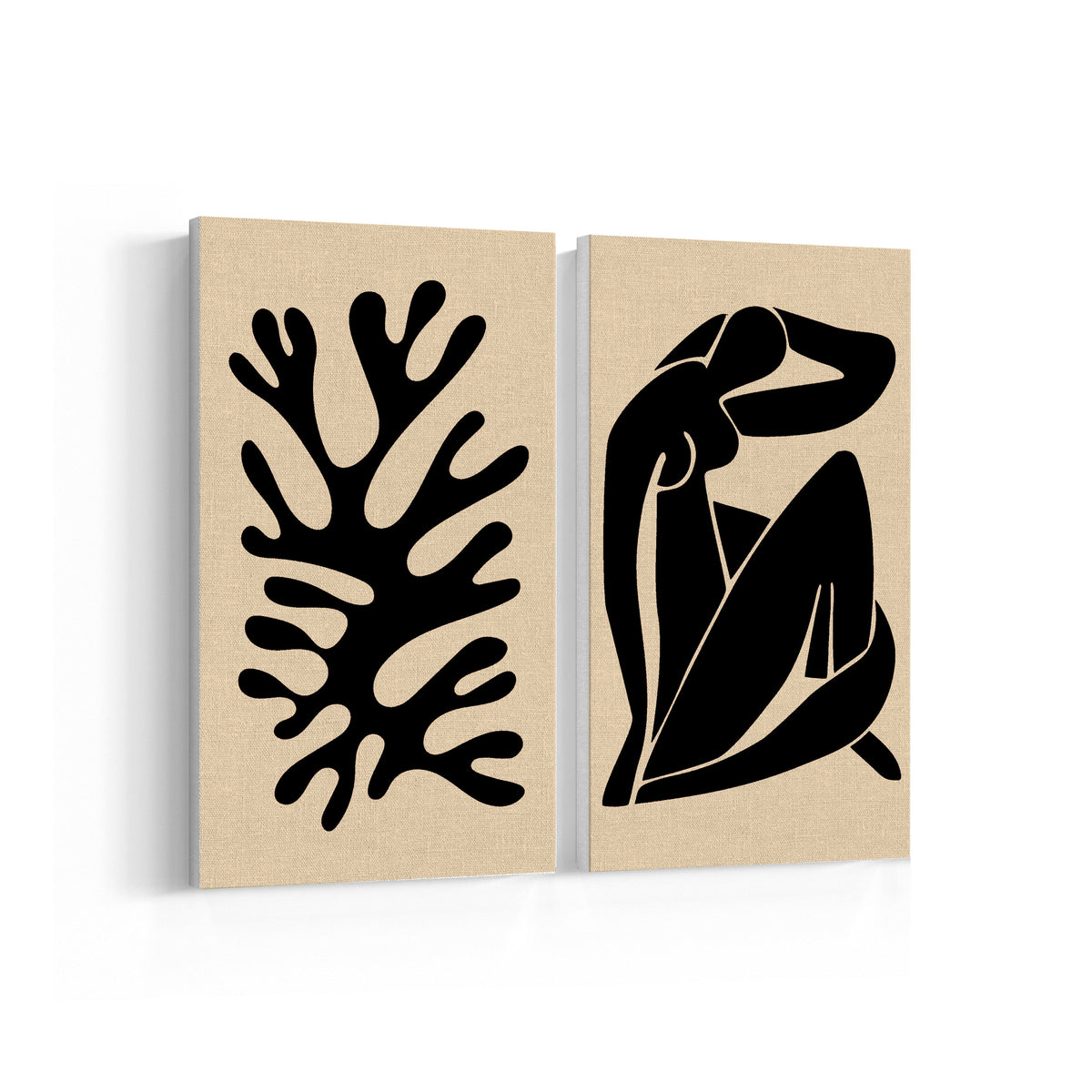Matisse Beige, Set of 2, Set of two Paintings