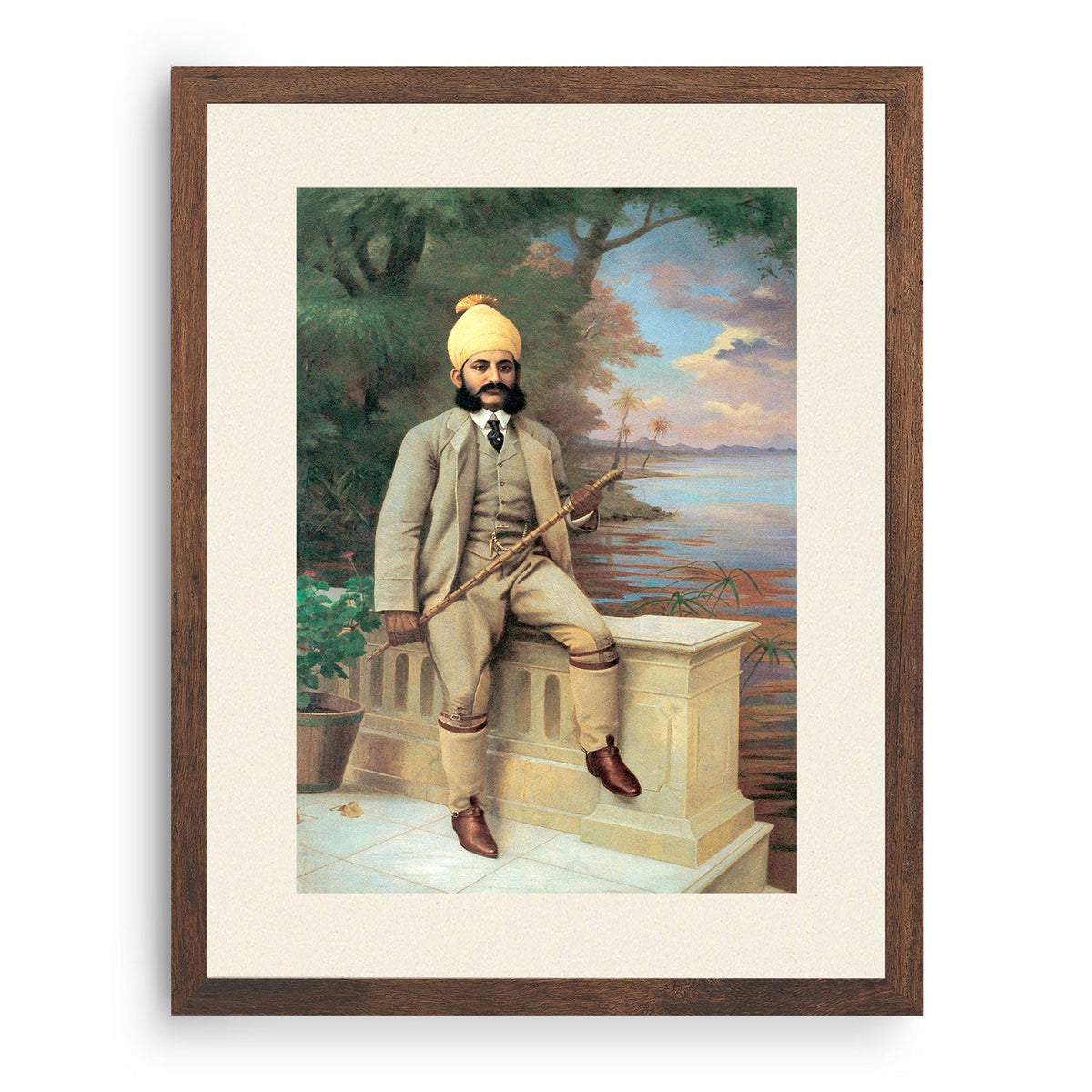 Buy Portrait of the Nizam of Hyderabad Mir Mehboob Ali Khan Asaf Jah VI ...