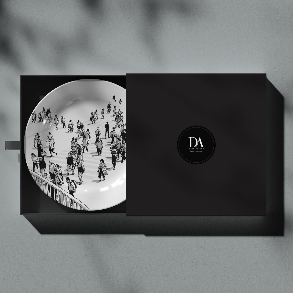 A Street in Japan Decorative Wall Plate