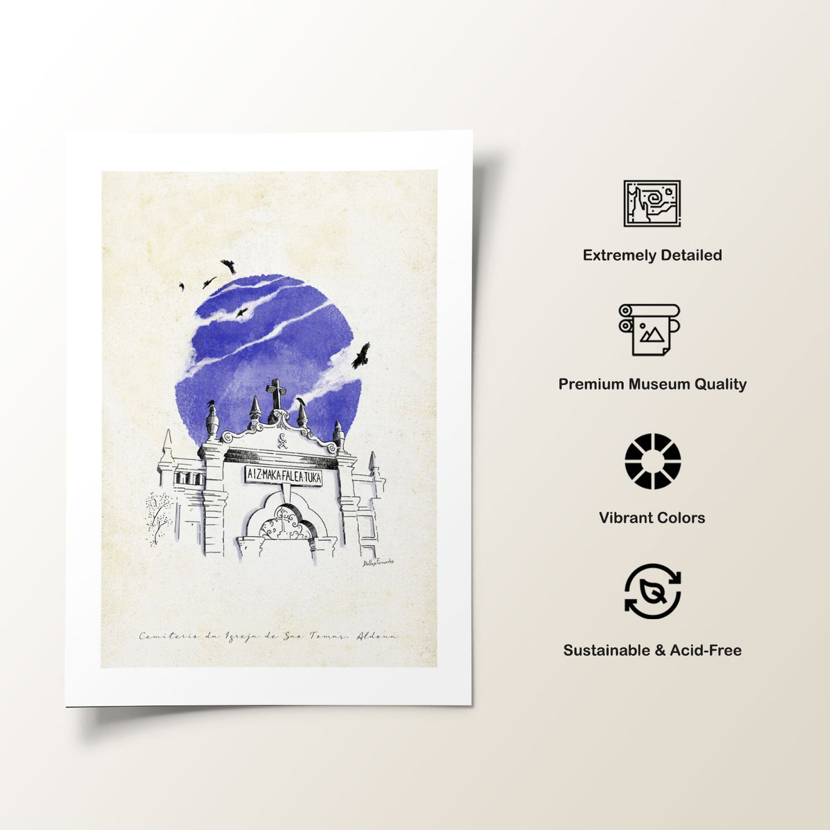 ALDONA Goa, India Travel Posters