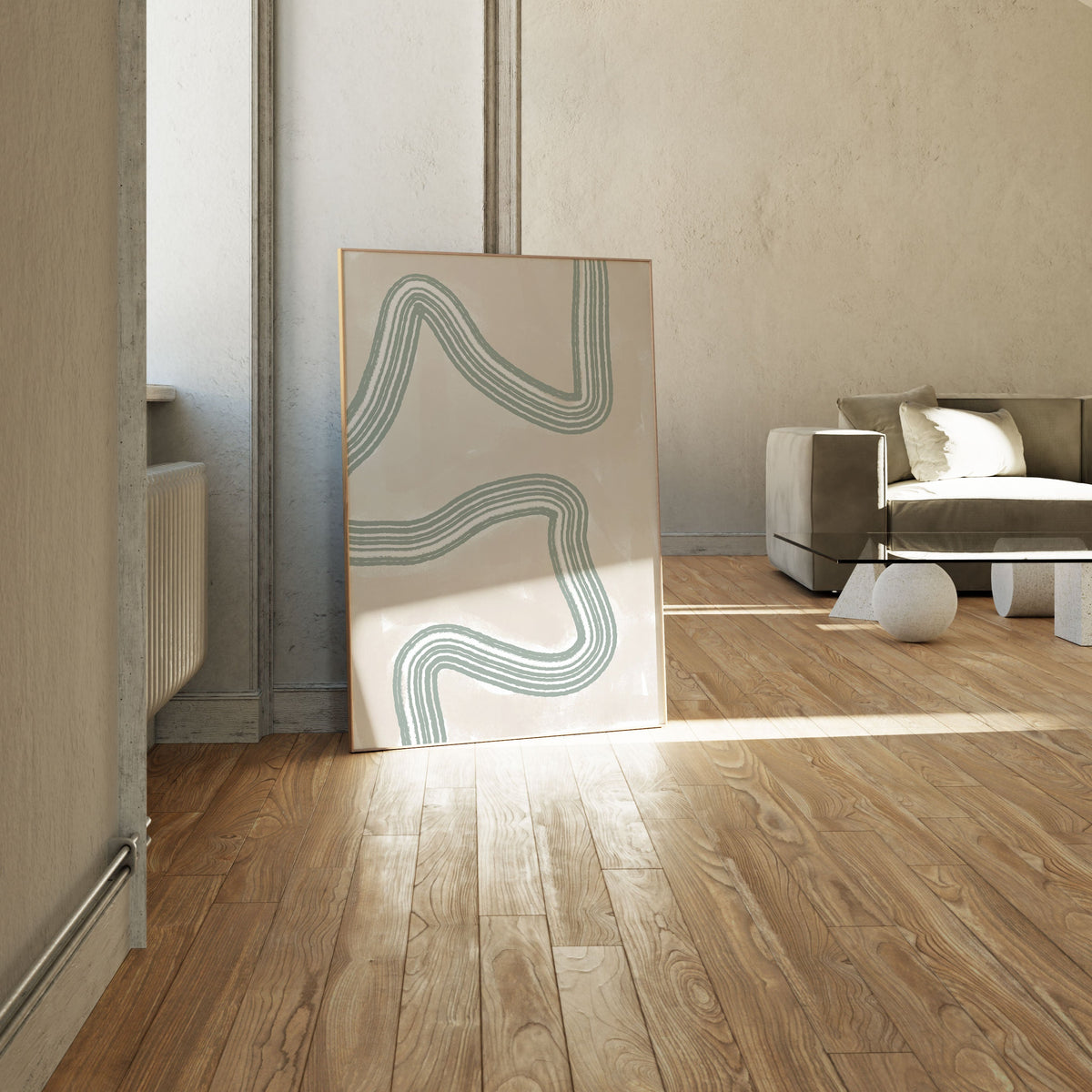 Abstract Art Shapes 13, Minimal Art, Minimalist Painting