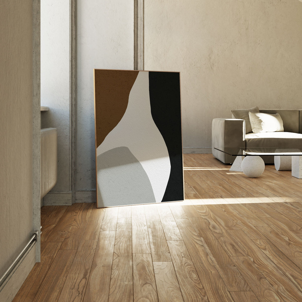 Abstract Art Shapes 15, Minimal Art, Minimalist Painting