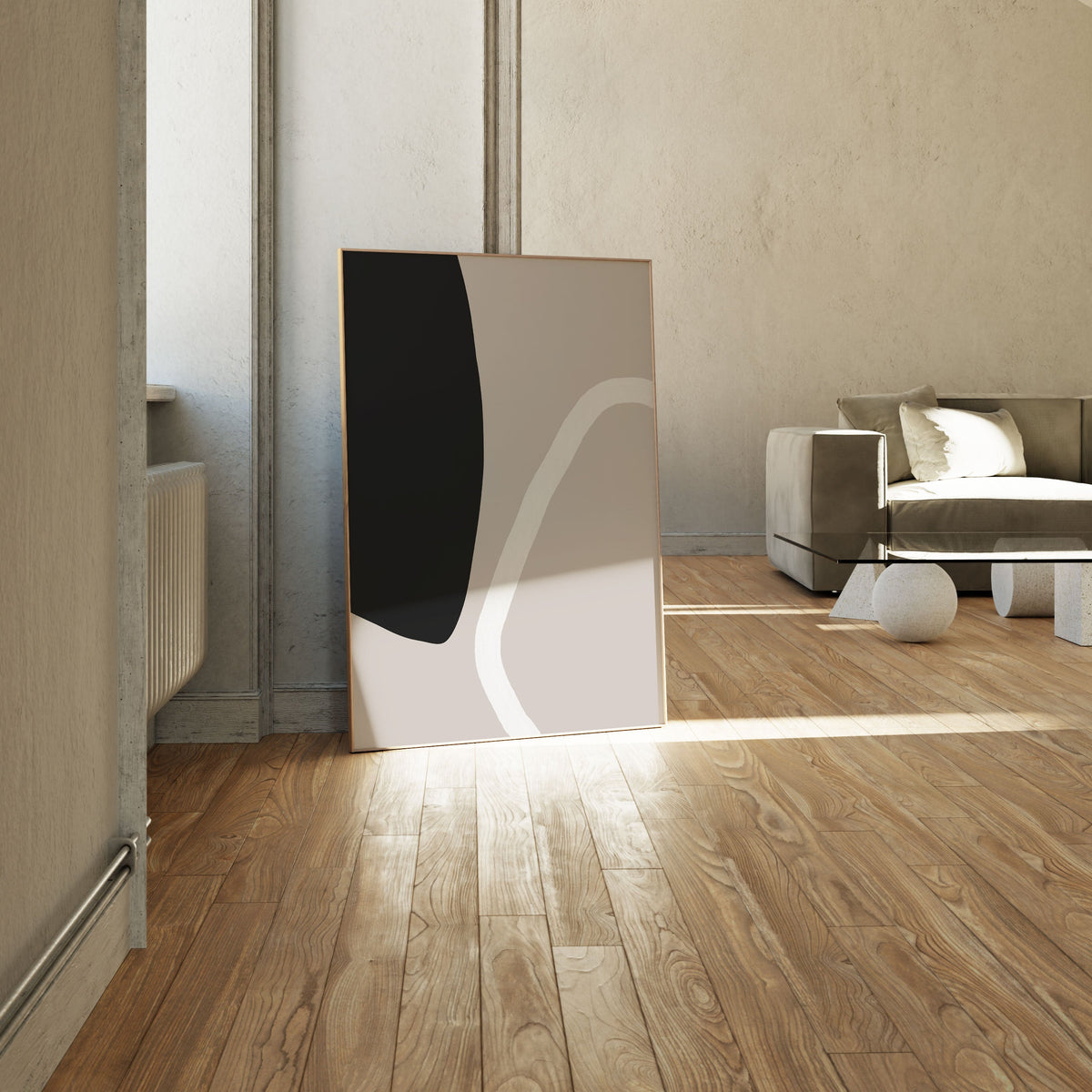 Abstract Art Shapes 16, Minimal Art, Minimalist Painting