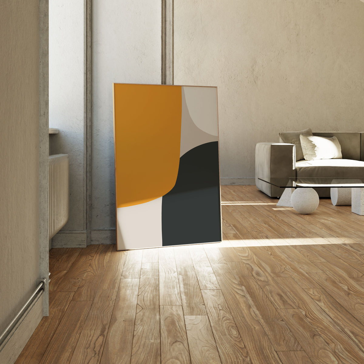 Abstract Art Shapes 22, Minimal Art, Minimalist Painting