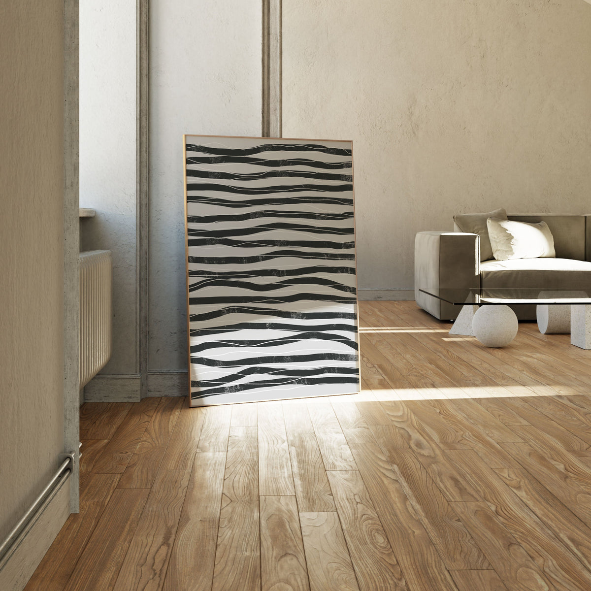 Abstract Art Shapes 23, Minimal Art, Minimalist Painting