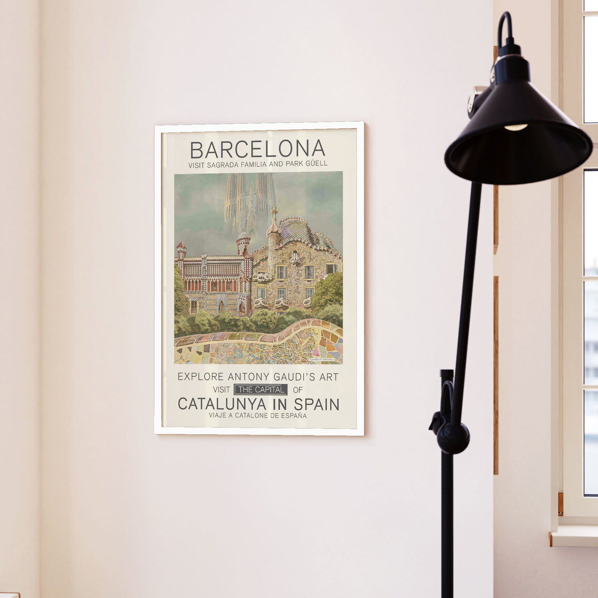 Barcelona print