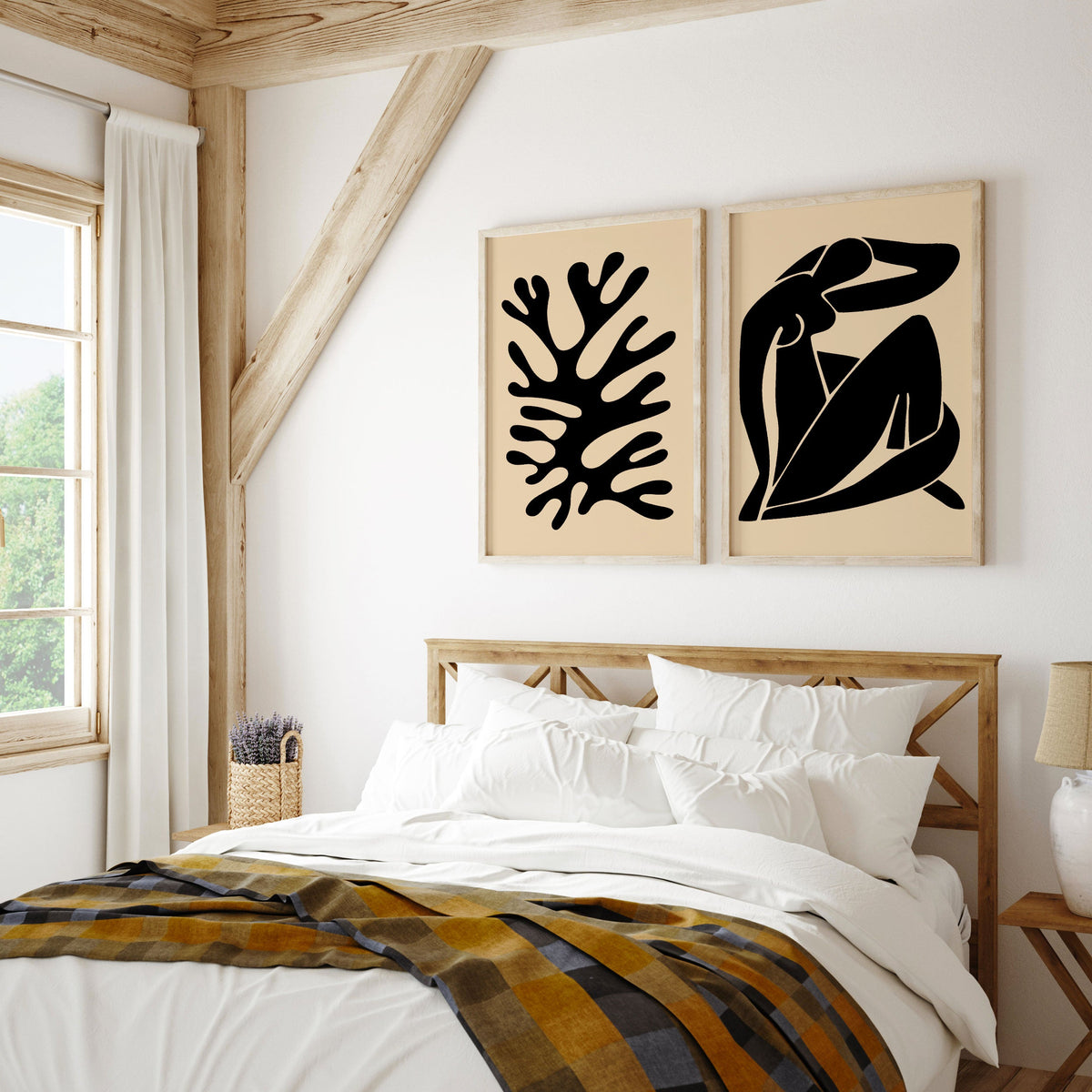Matisse Beige, Set of 2, Set of two Paintings