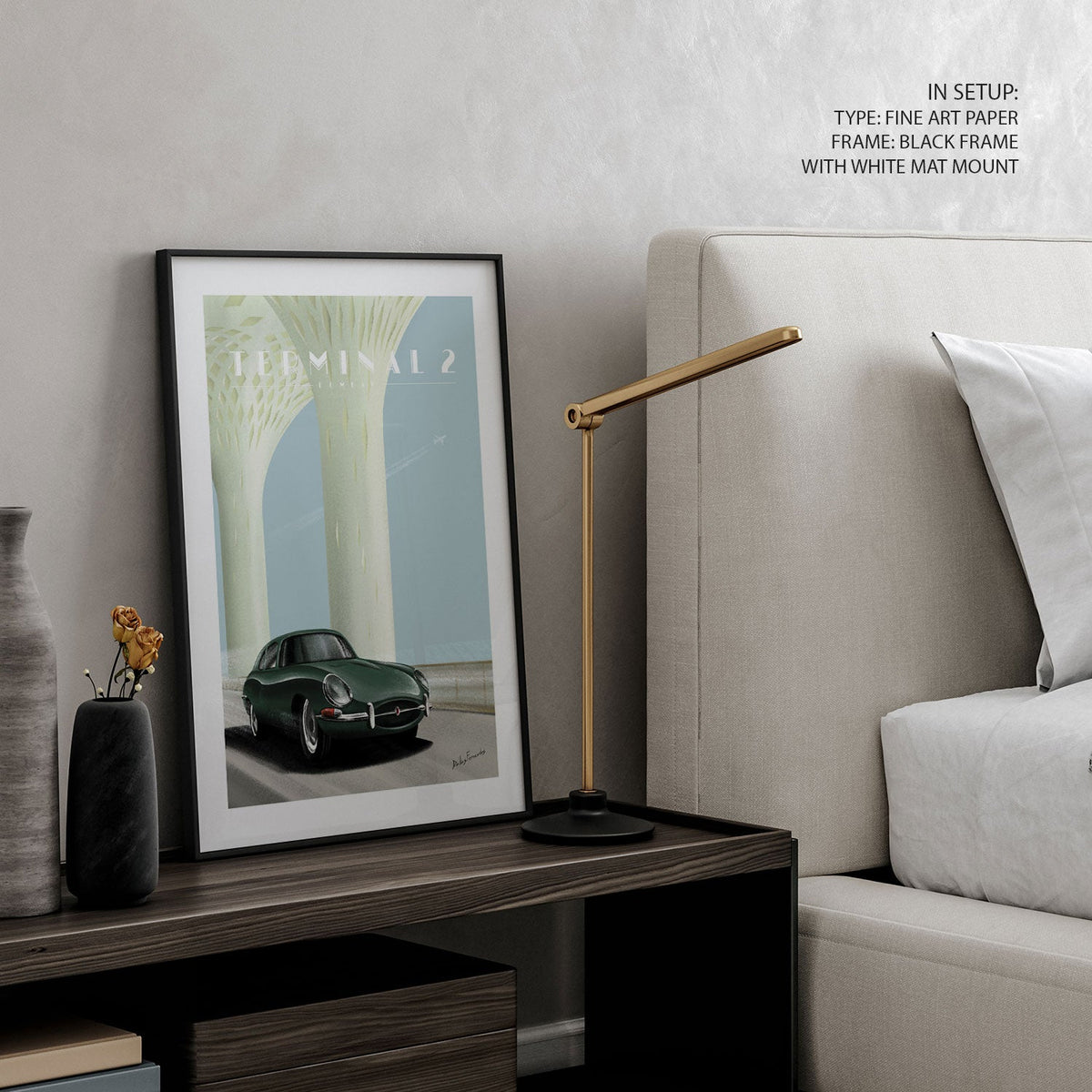 AIRPORT Bombay Classics, India Travel Posters