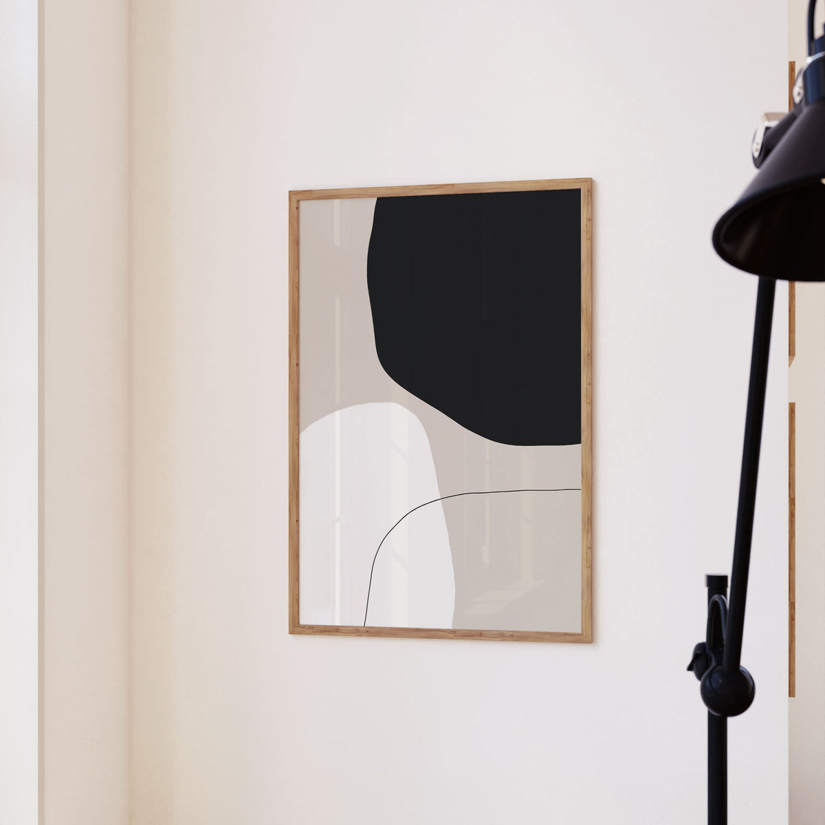 Abstract Art Shapes 11, Minimal Art, Minimalist Painting