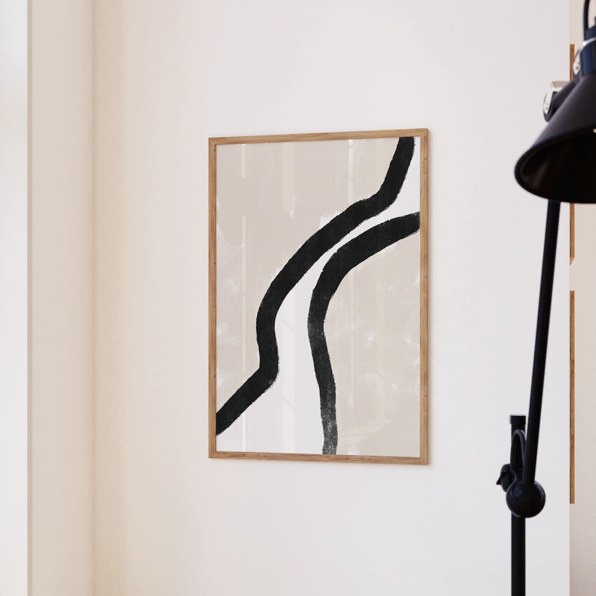 Abstract Art Shapes 12, Minimal Art, Minimalist Painting