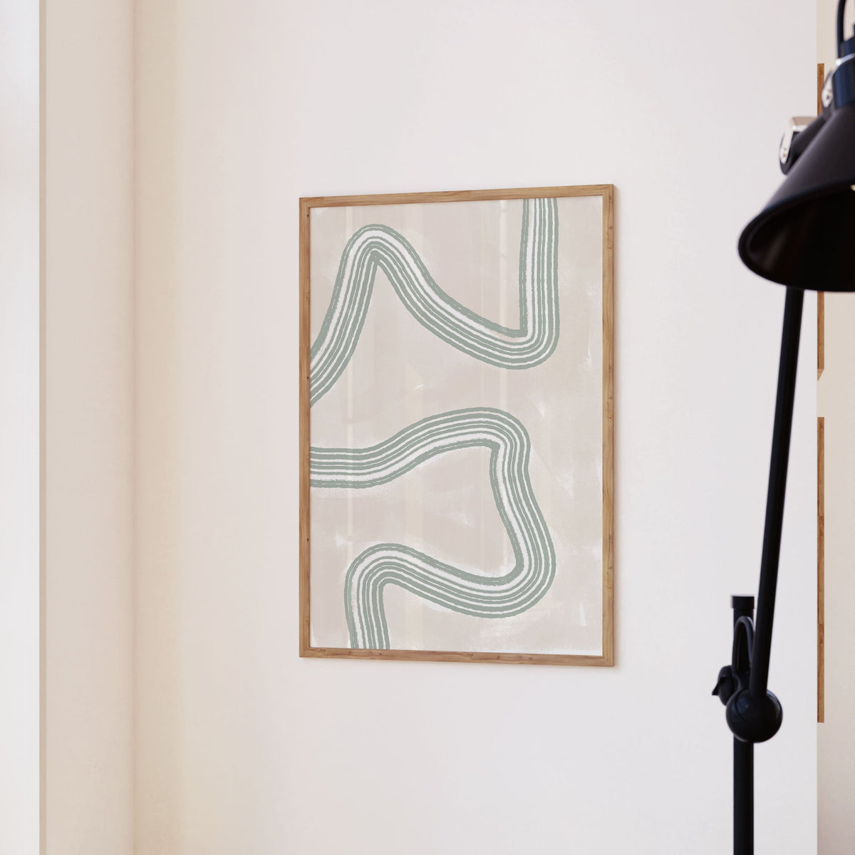 Abstract Art Shapes 13, Minimal Art, Minimalist Painting