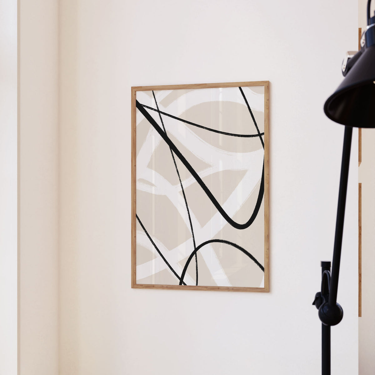 Abstract Art Shapes 14, Minimal Art, Minimalist Painting