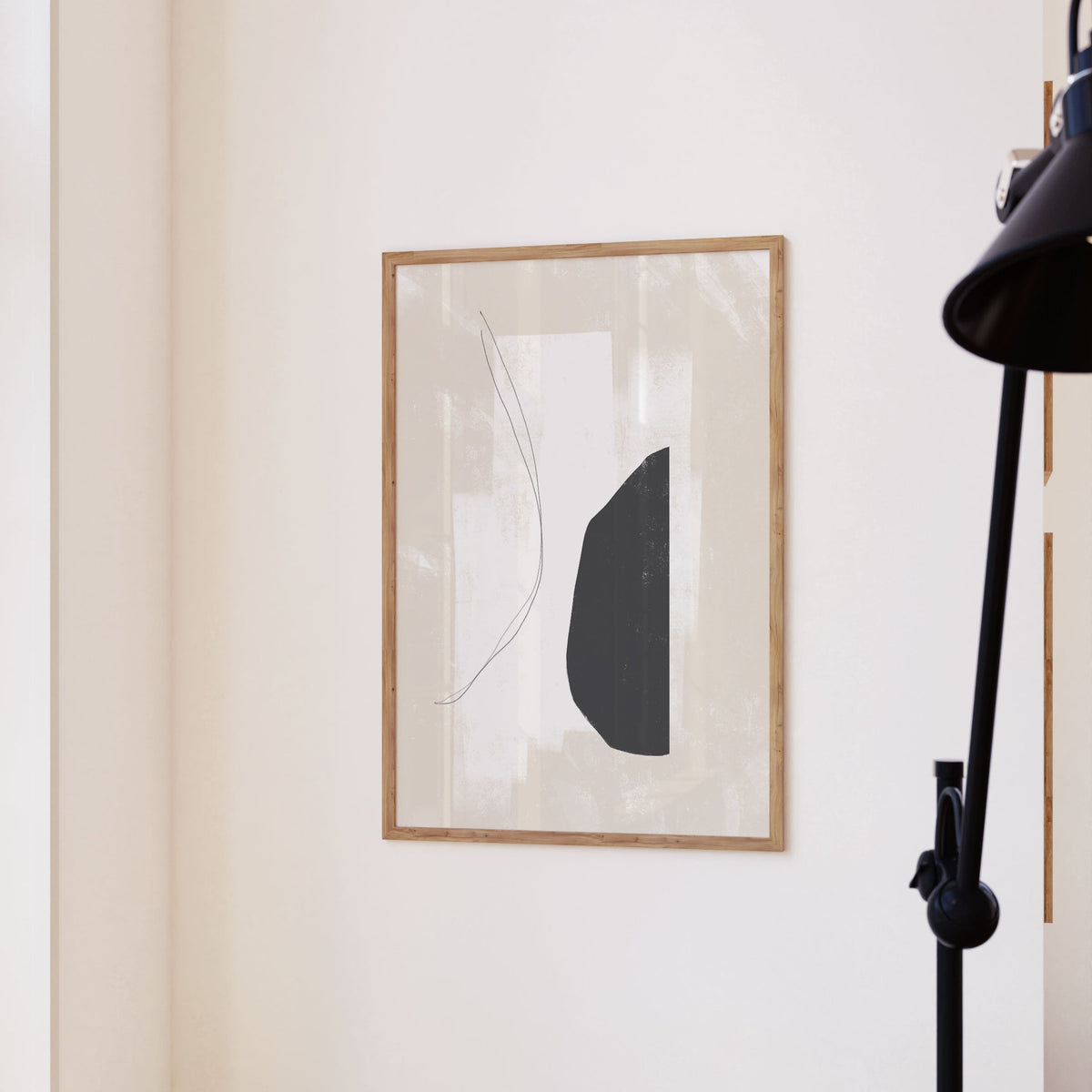 Abstract Art Shapes 18, Minimal Art, Minimalist Painting