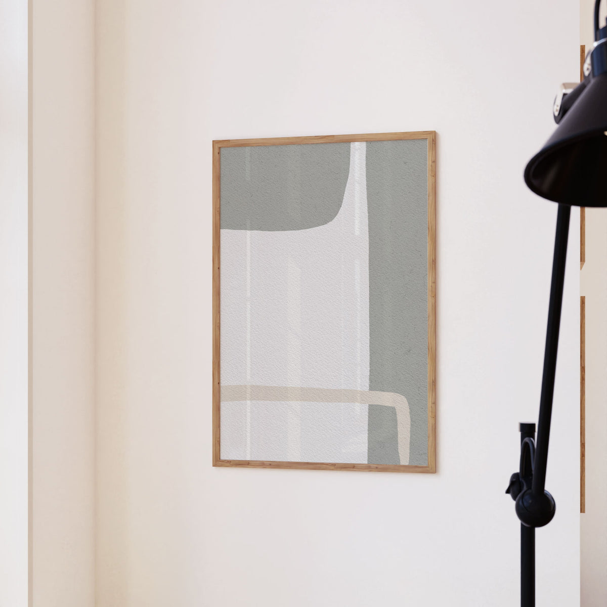 Abstract Art Shapes 20, Minimal Art, Minimalist Painting