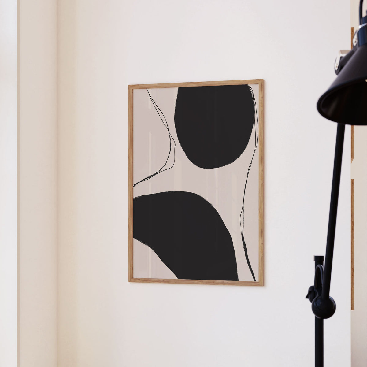 Abstract Art Shapes 21, Minimal Art, Minimalist Painting