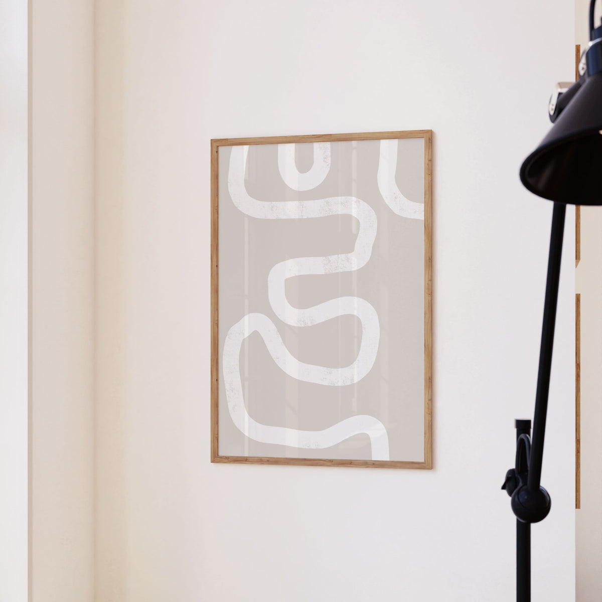 Abstract Position No 2, Minimal Art, Minimalist Painting