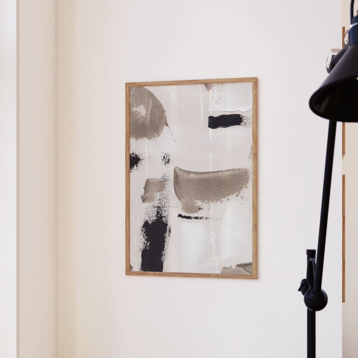 Abstract Swipes No 2, Minimal Art, Minimalist Painting