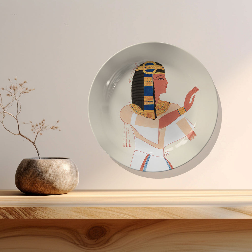 Ancient Egyptian Times III Decorative Wall Plate