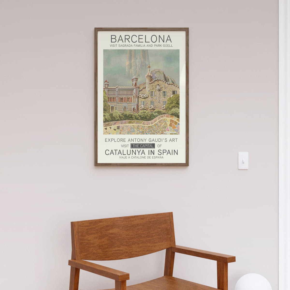 Barcelona print