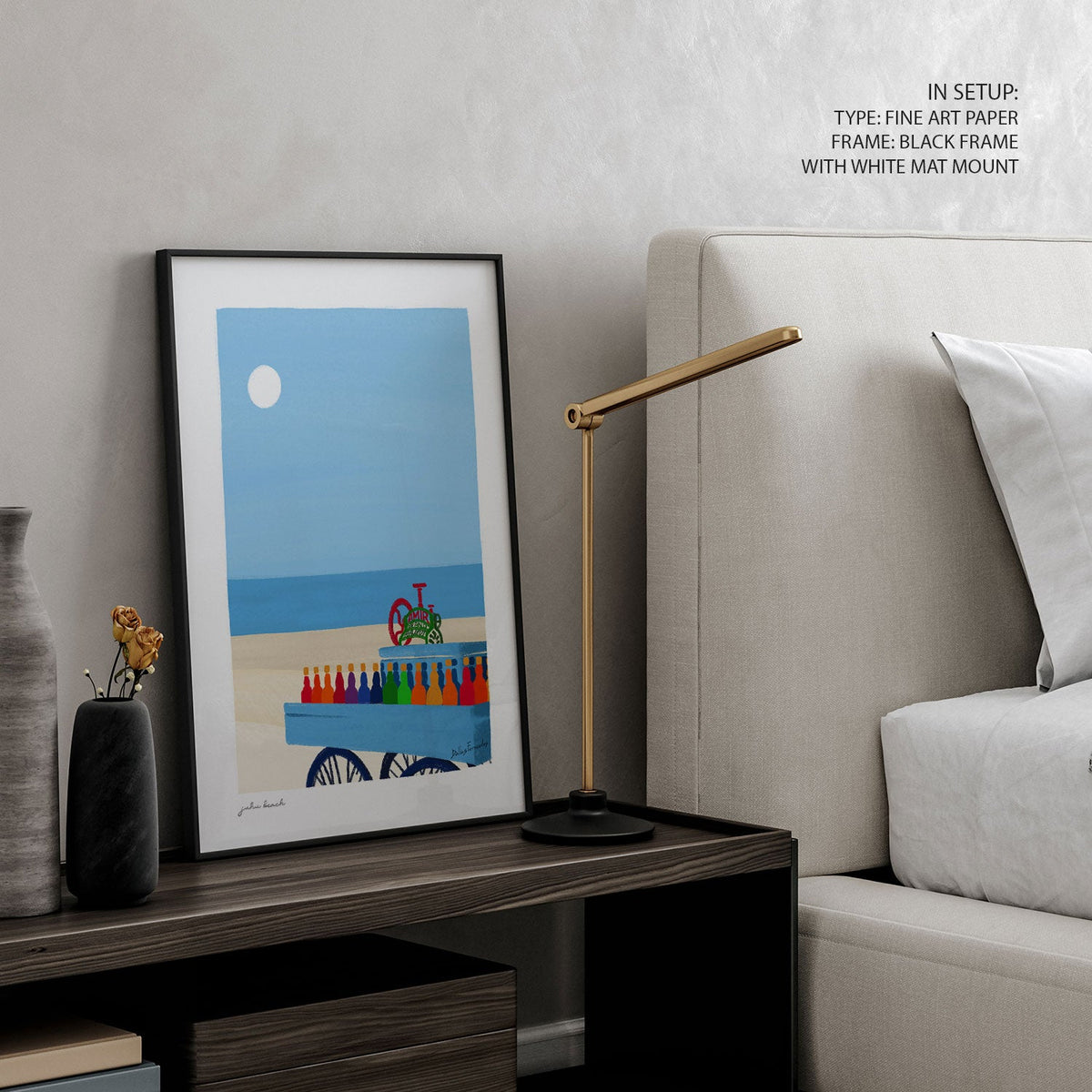 Bombay Juhu beach, India Travel Posters