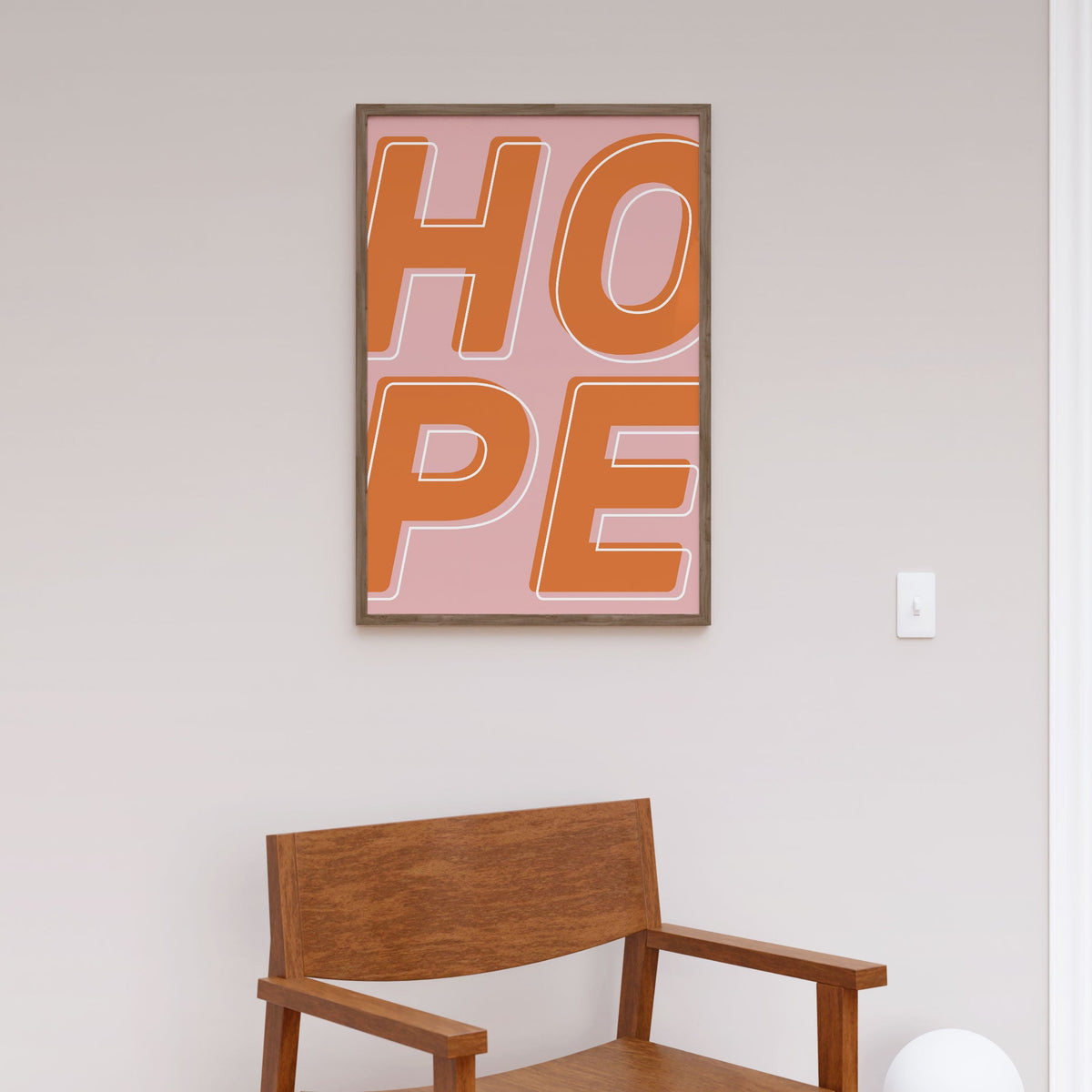 Feeling Hopeful, Inspirational poster