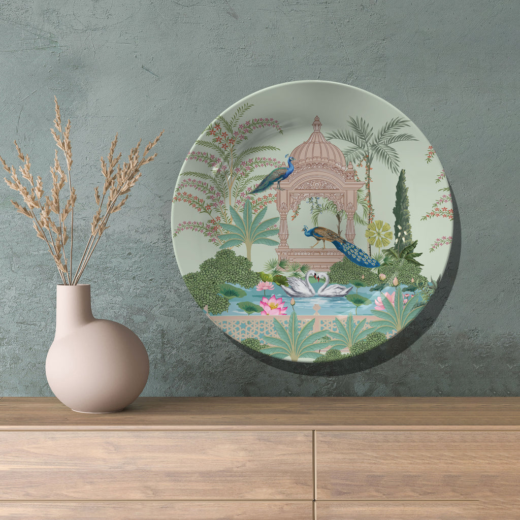 India's Regal Reflections Decorative Wall Plate