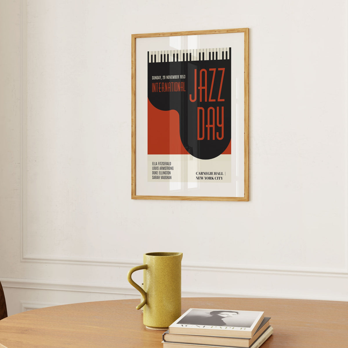 Jazzy Days   Dark Red