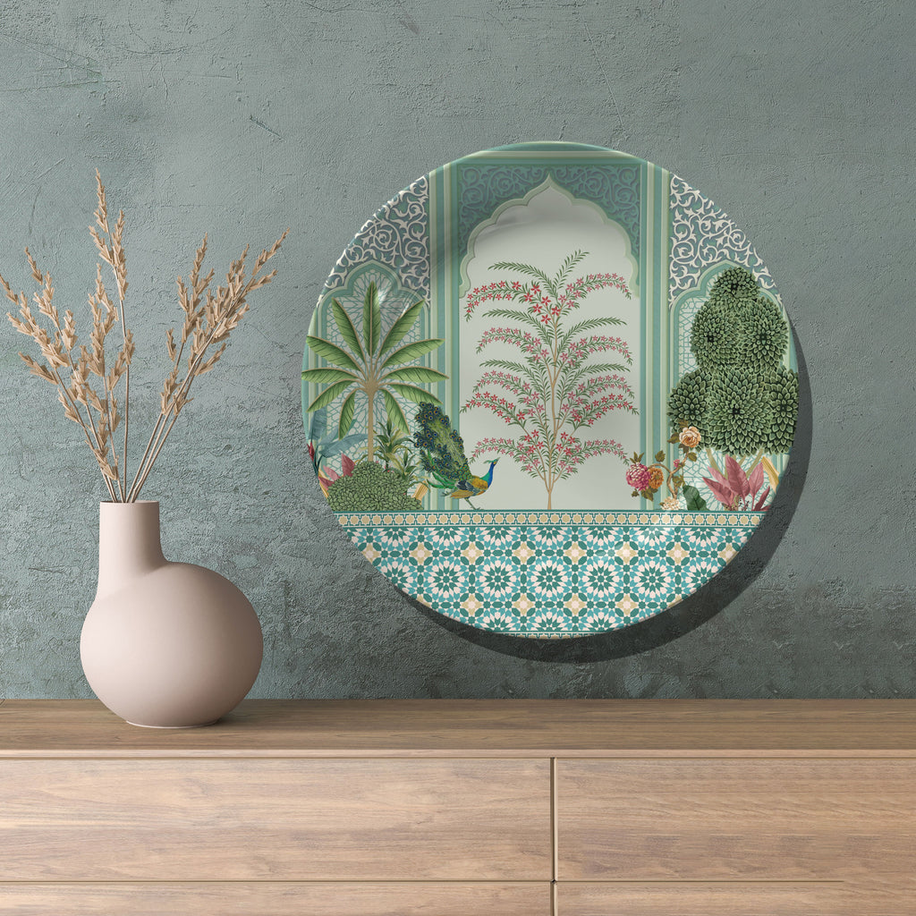 Moroccan Ornate Opulence Decorative Wall Plate