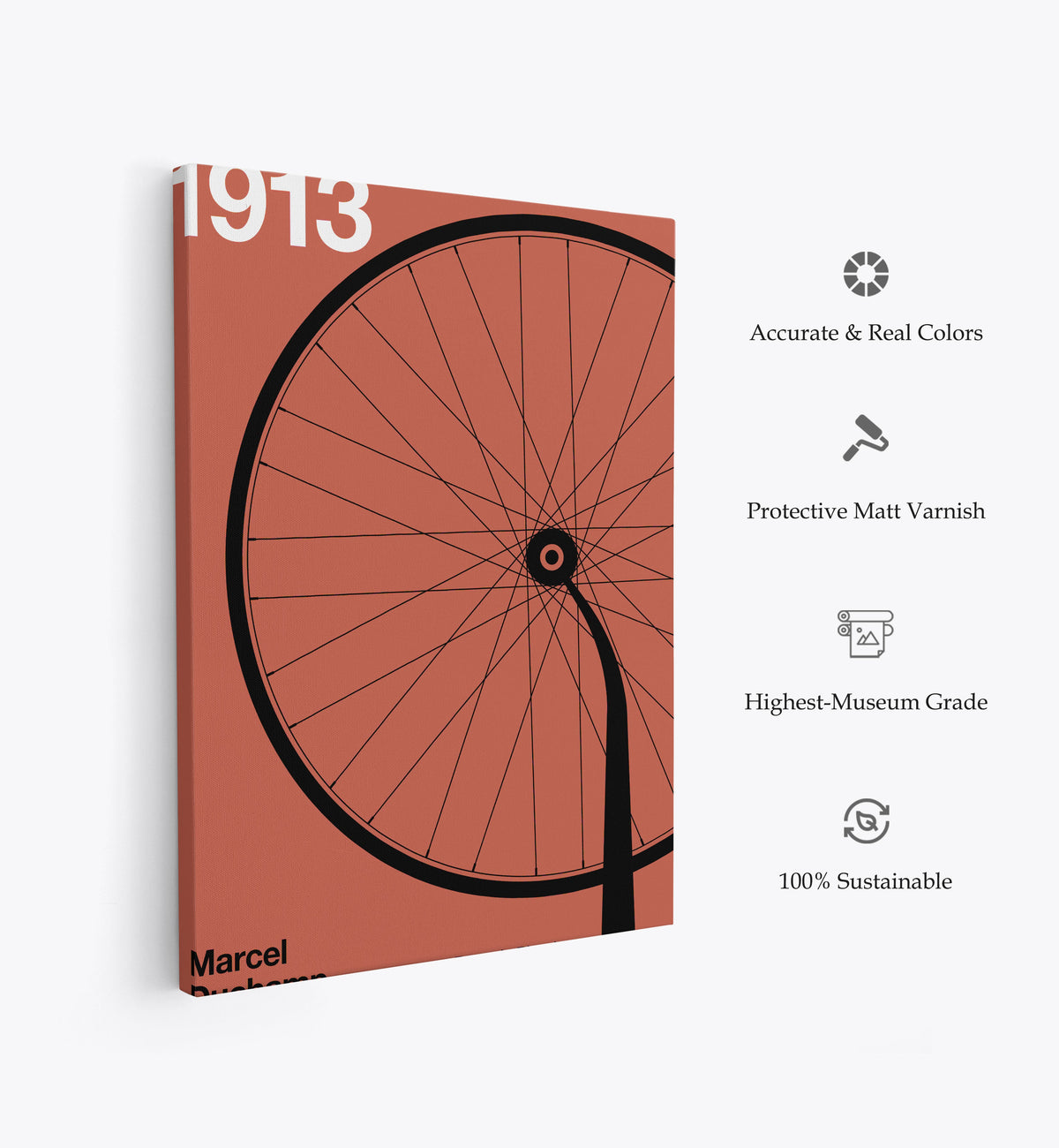 1913 Roue De Bicyclette