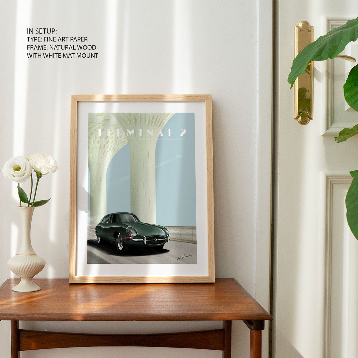 AIRPORT Bombay Classics, India Travel Posters