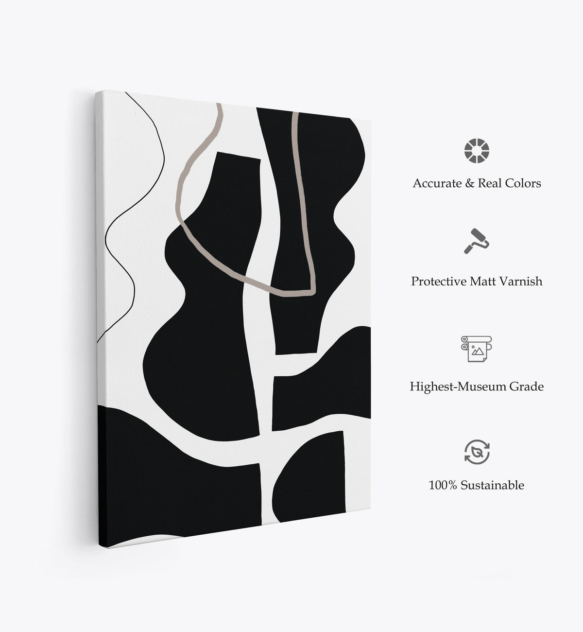 Abstract Art Shapes 10, Minimal Art, Minimalist Painting
