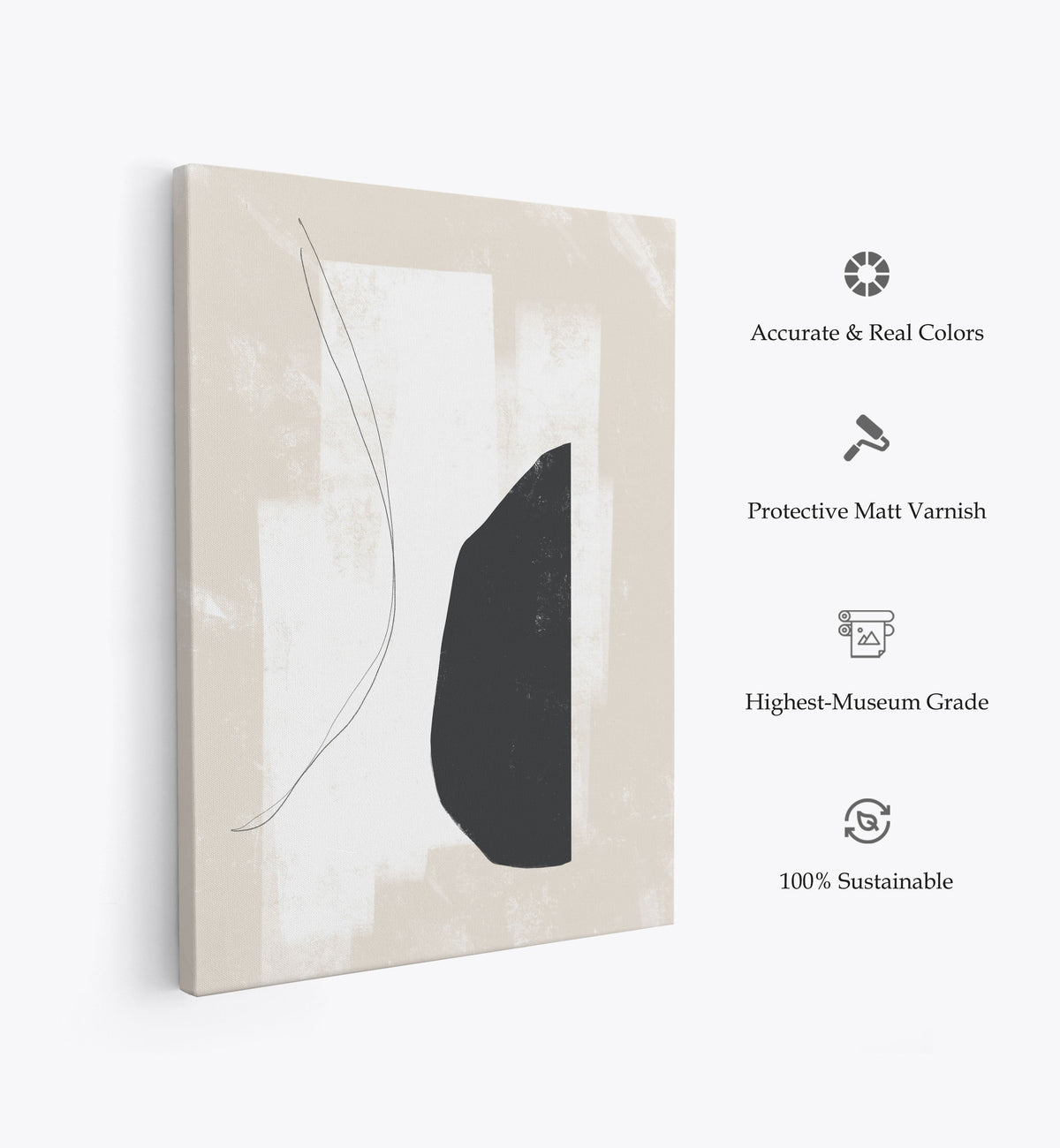 Abstract Art Shapes 18, Minimal Art, Minimalist Painting
