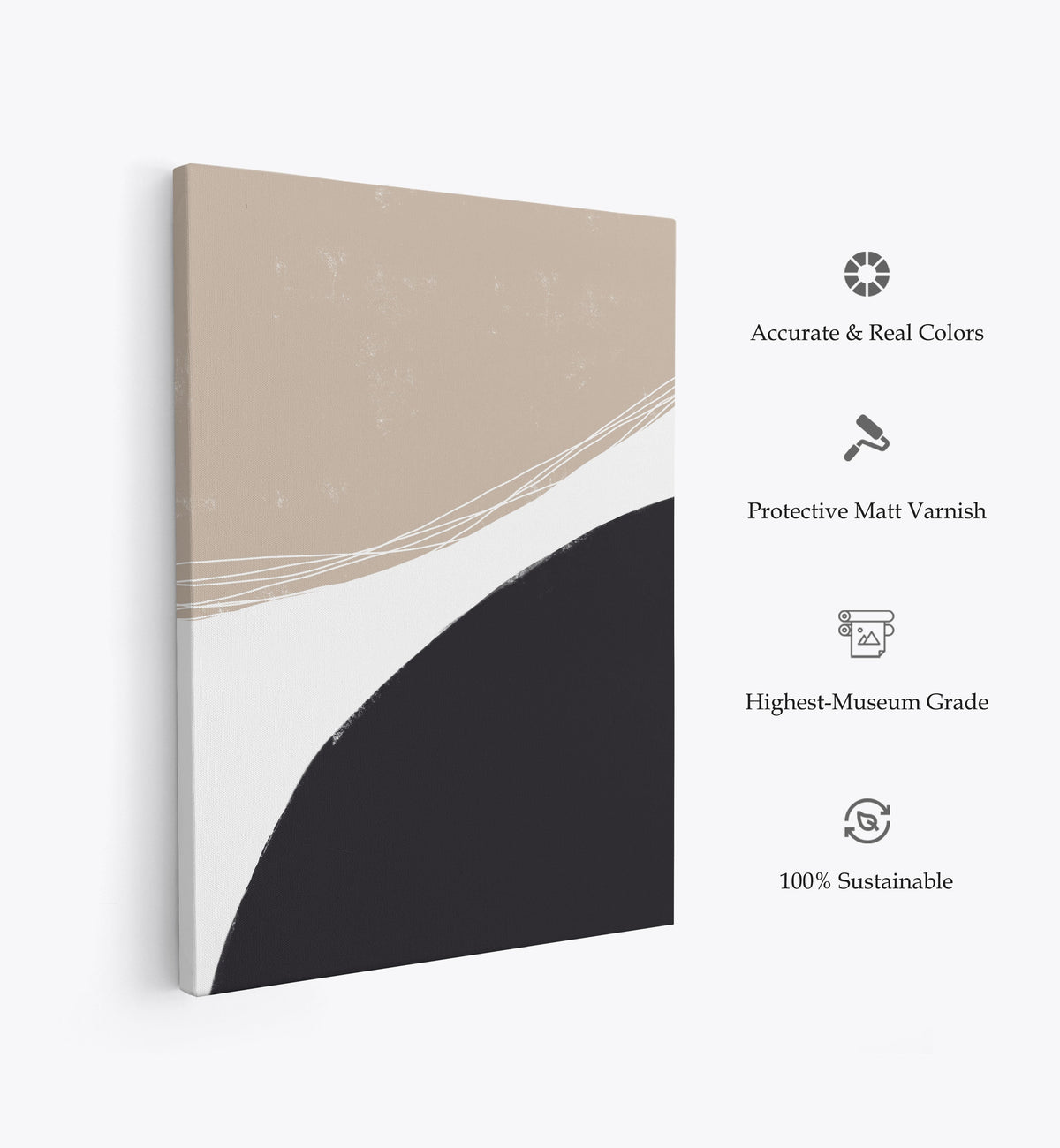 Abstract Art Shapes 19, Minimal Art, Minimalist Painting