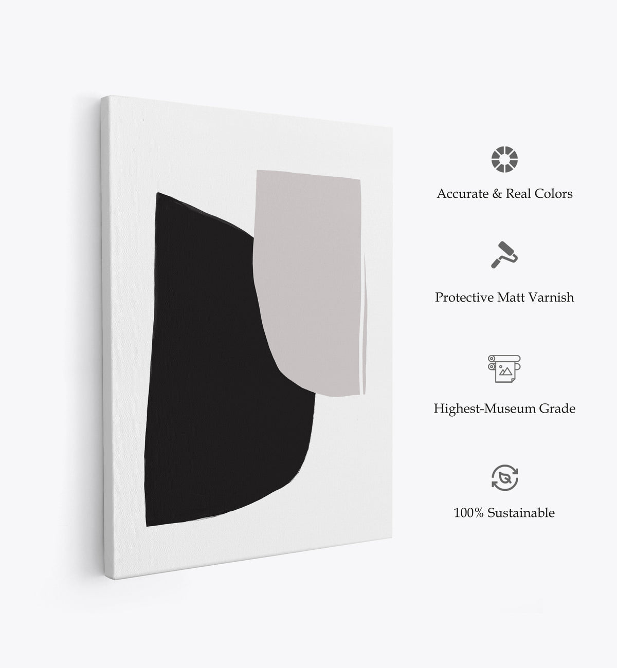 Abstract Art Shapes 25, Minimal Art, Minimalist Painting