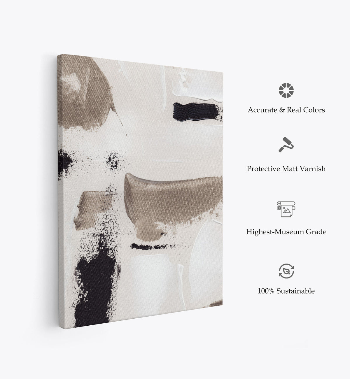 Abstract Swipes No 2, Minimal Art, Minimalist Painting