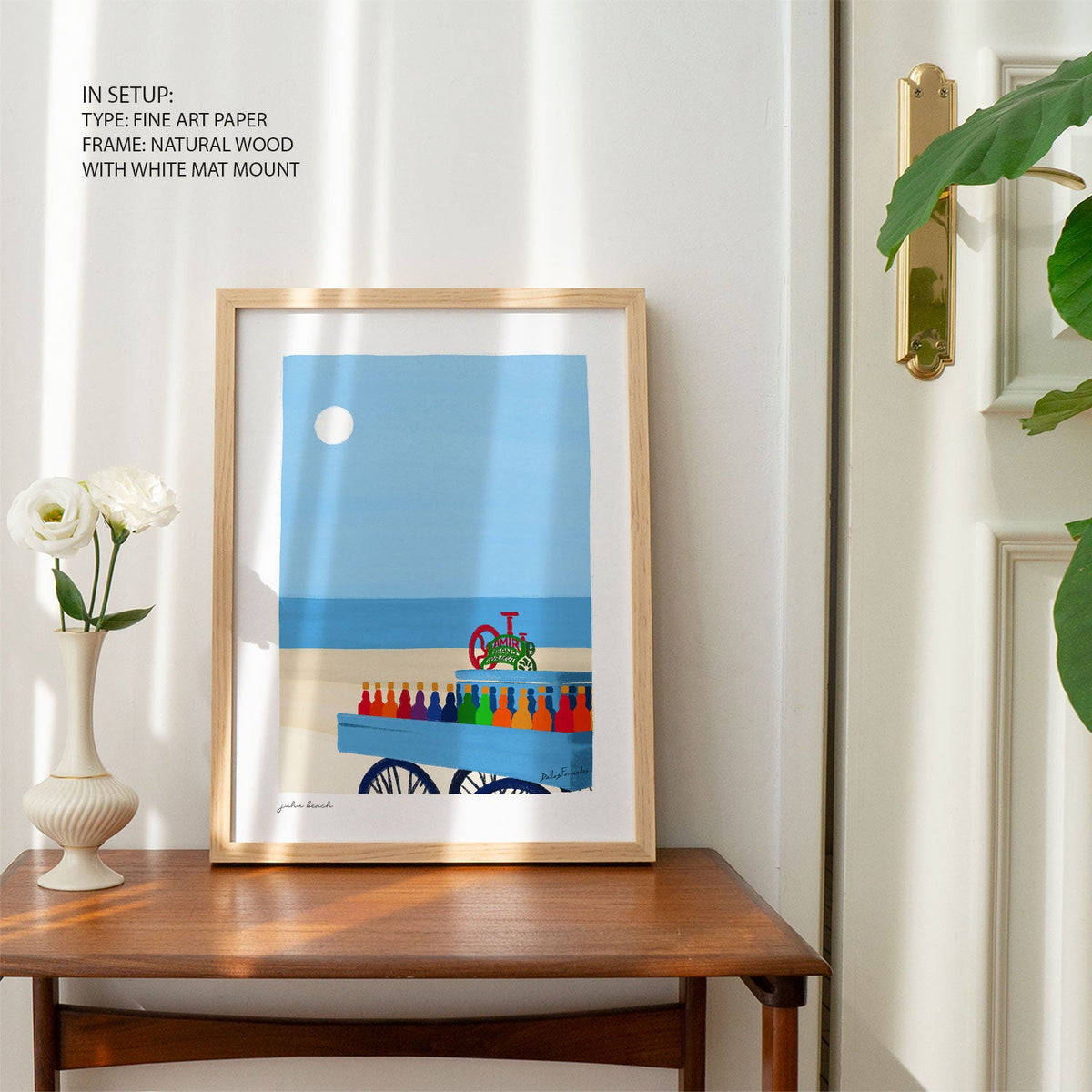 Bombay Juhu beach, India Travel Posters