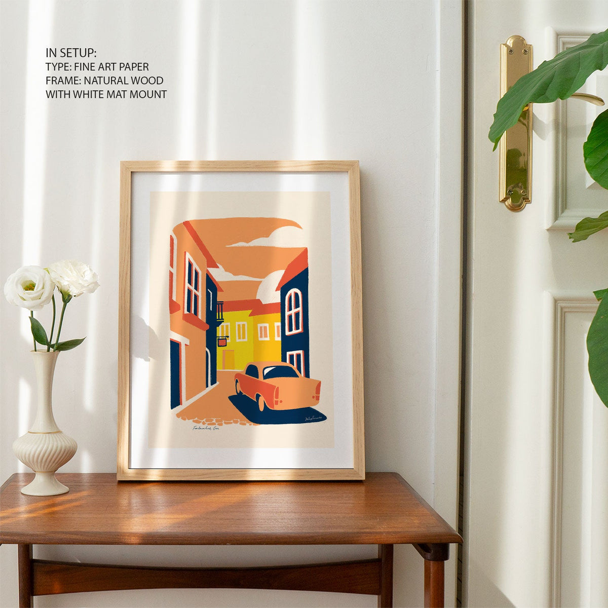 FONTAINHAS Goa, India Travel Posters