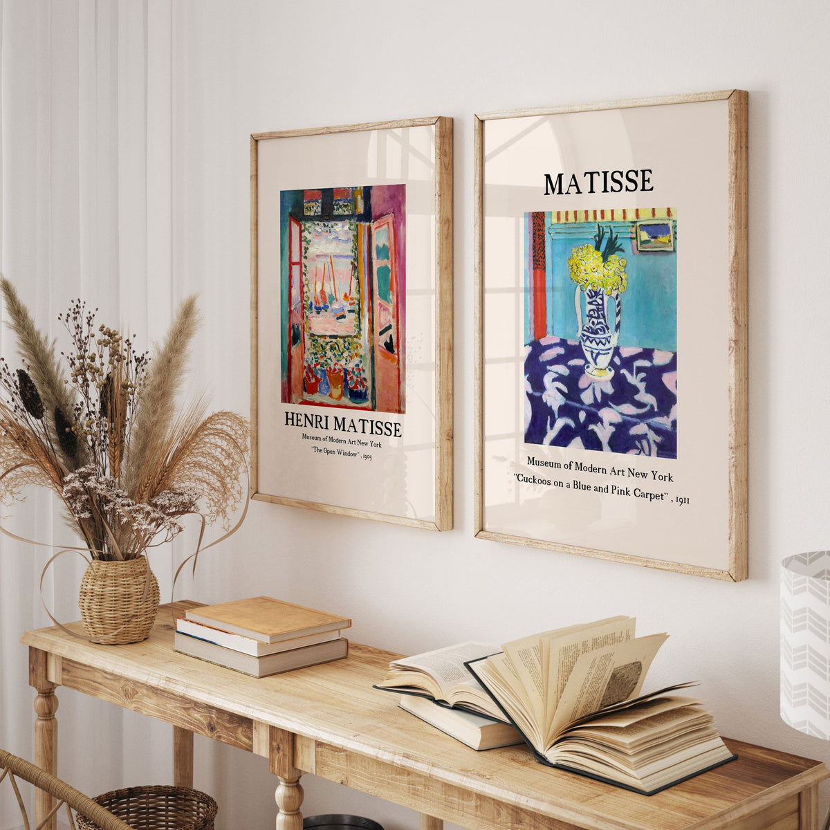 Henri Matisse Art, Set of 2, Set of two Paintings