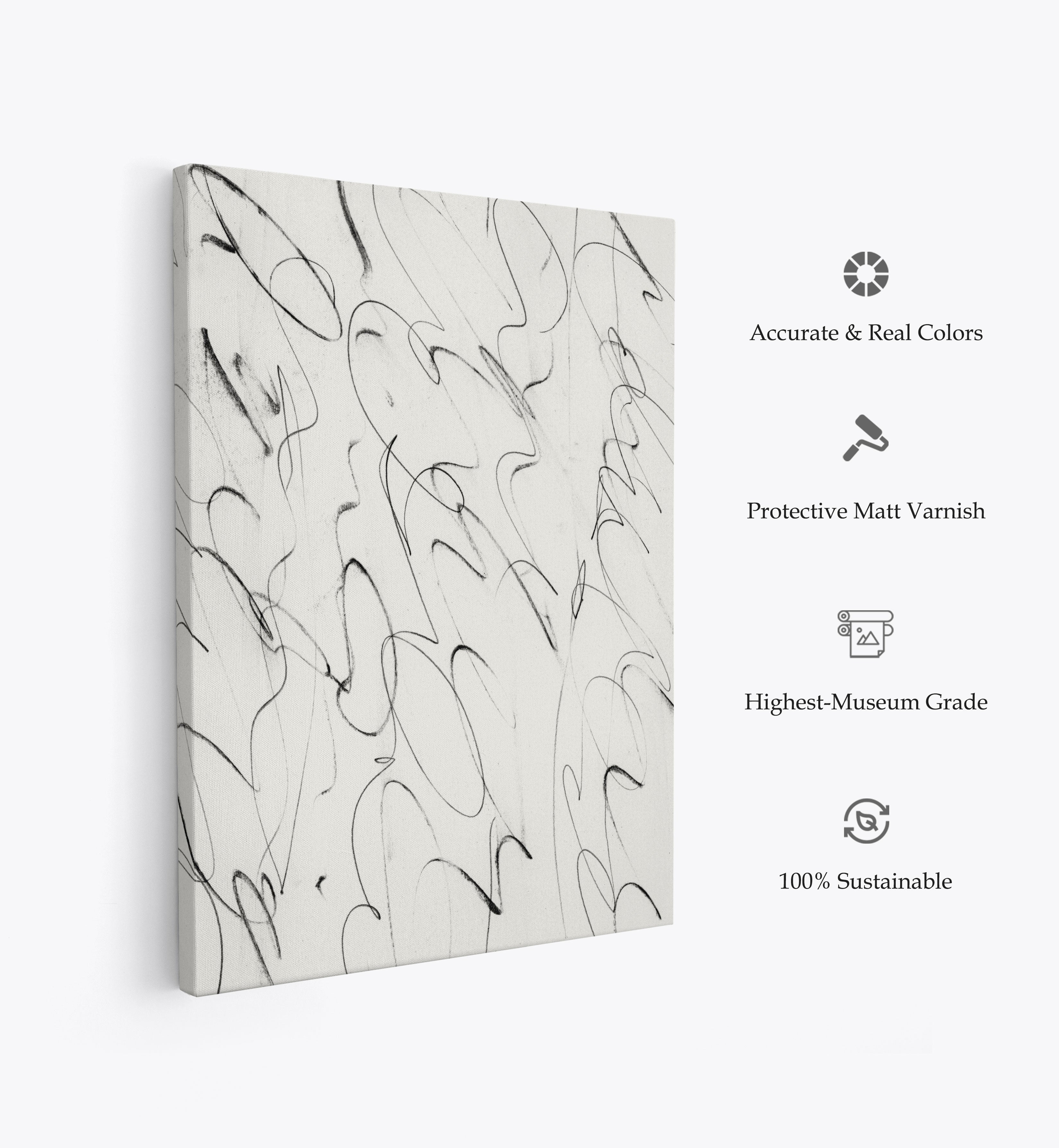 Buy Script, Abstract Art, Abstract Painting Wall Art Online at Best ...