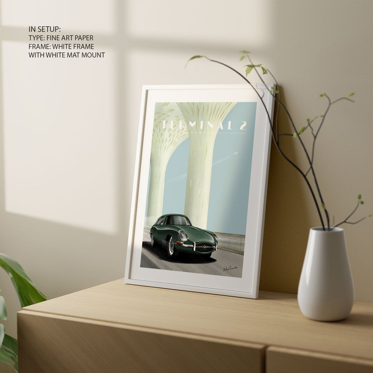 AIRPORT Bombay Classics, India Travel Posters