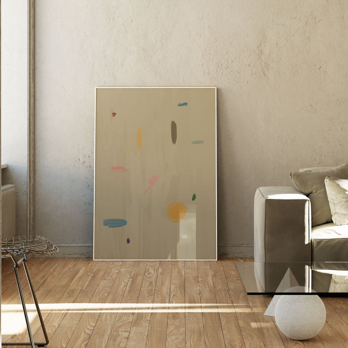 Abstract 08, Minimal Art, Minimalist Painting
